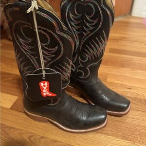 Black Hyer Cowboy boots
